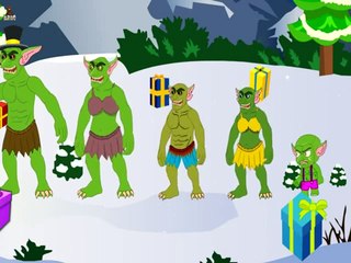 Finger Family Epic Battles Crazy Santa Claus Vs Goblin   Finger Family Christmas Nursery Rhymes