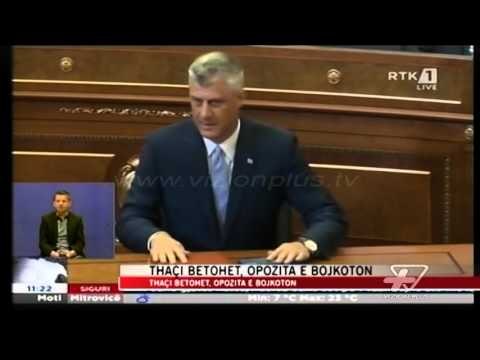 Hashim Thaçi betohet si president - News, Lajme - Vizion Plus