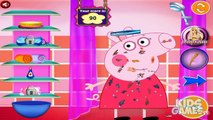 Limpando Peppa Pig Suja de Terra e Espinhos - Jogos Peppa Pig