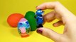 Play Doh Eggs Peppa Pig Surprise Egg Angry Birds Mickey Mouse Thomas Spider-Man Surprise Eggs Part 7