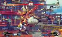Ultra Street Fighter IV battle: T. Hawk vs El Fuerte (Rival Battle)