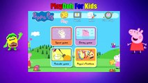 PEPPA PIG GAMES NEW EPISODES 2015 ENGLISH☆Swimmin pool☆PLAY DOH☆CARS☆KINDER SURPRISE[FOR KIDS]