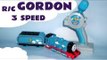 Gordon 3 Speed R/C Trackmaster Kids Toy Thomas The Tank Engine Train Set Thomas The Tank Engine