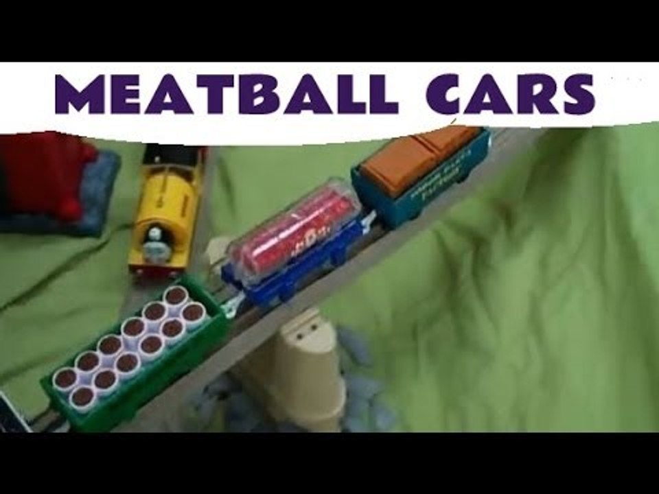 Trackmaster Thomas & Friends Spaghetti and Meatballs Delivery Trucks/Cars Kids Toy Train Set