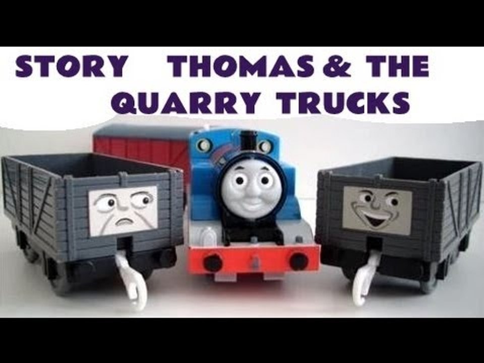 Thomas & The Quarry Trucks Thomas The Train Story Kids Toy Train Set Thomas The Tank Engine