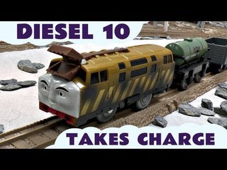 Trackmaster DIESEL 10 TAKES CHARGE Kids Toy Thomas And Friends Train Set Thomas The Tank Engine