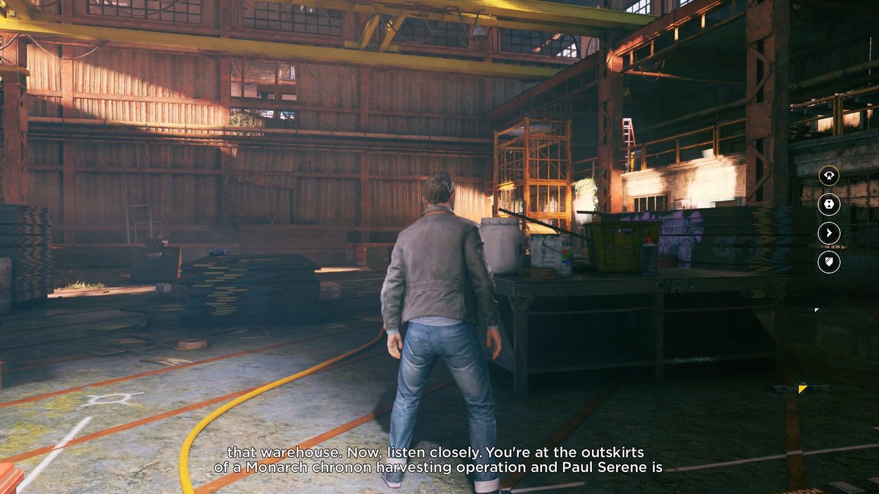 Quantum Break - Industrial Area: Jack Generator Cutscene (Beth Wilder Dialogue) Explore Warehouse Xbox One