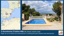 2 dormitorios 2 baños Villa se Vende en Villa, Moraira, Alicante, Spain