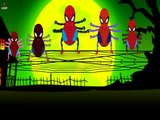 Finger Family Epic Battles Funny Spider vs Bat   Finger Family Rhymes for Children