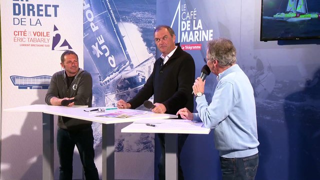 Le Café de la Marine du Télégramme avec Yves Le Blévec