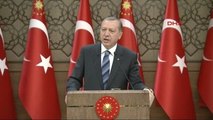Cumhurbaşkanı Erdoğan Polis Memurlarını Kabulünde Konuştu -6