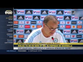 Bielsa anunció su renuncia en el Marsella