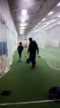 Saqlain coaching session at academy