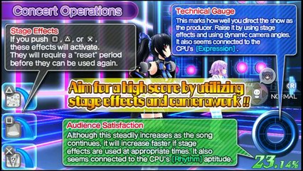 Hyperdimension Neptunia: Producing Perfection - Neptune Live Walkthrough Part 2 {English, HD}