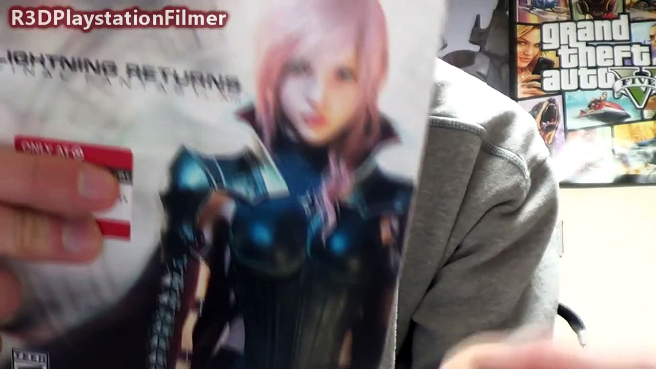 Lightning Returns Final Fantasy XIII Steelbook Edition Unboxing