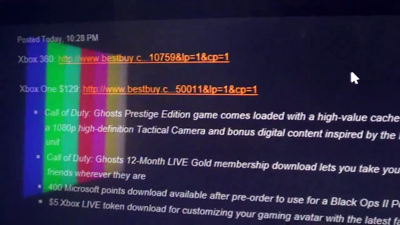 Great Game Deals - Call of Duty: Ghosts 360/Xbox One Prestige Bundle $119.98/129.98 at Best Buy