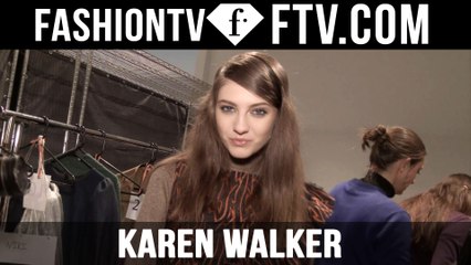 Karen Walker Hairstyle at New York Fashion Week F/W 16-17 | FTV.com
