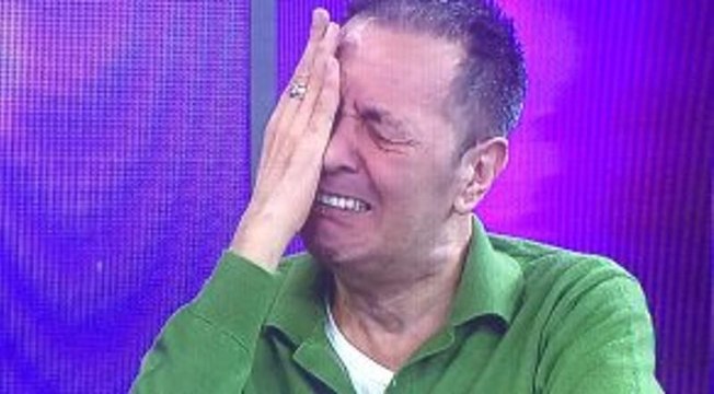 Yalçın Menteş canlı yayında gözyaşlarına boğuldu