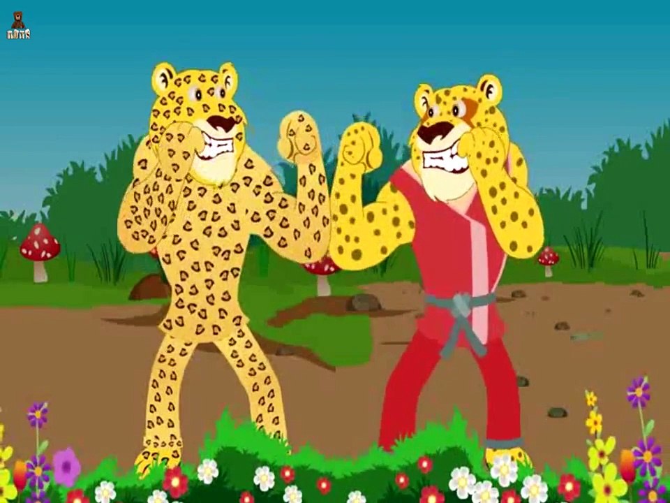 Finger Family Epic Battles Crazy Vs Cheetah and Leopard