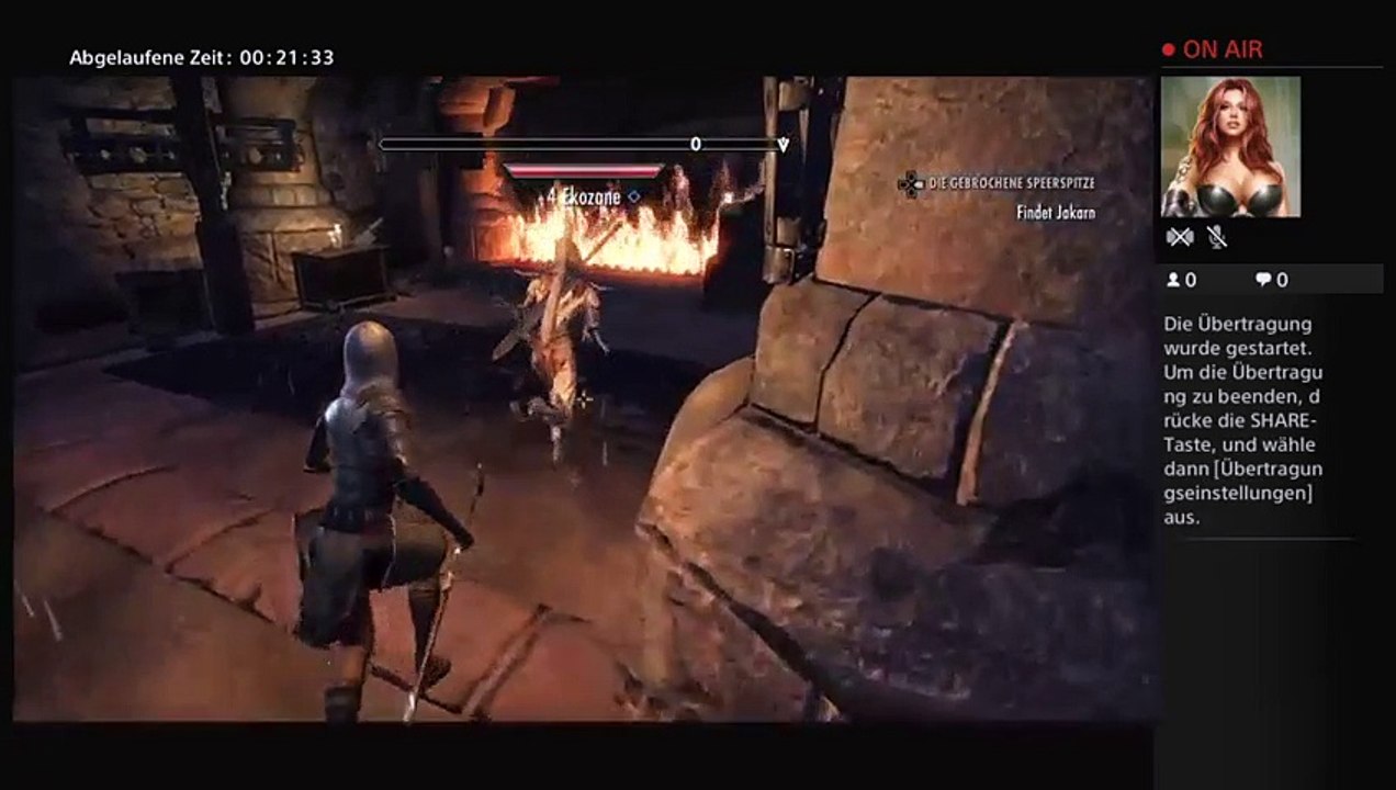 PS4-Live-Übertragung von xenalawless