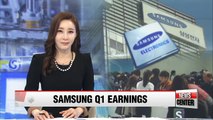 Samsung Electronics posts better than expected earnings in Q1