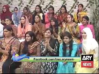 Rabi Pirzada at ARY News Morning Show with Sanam Baloch