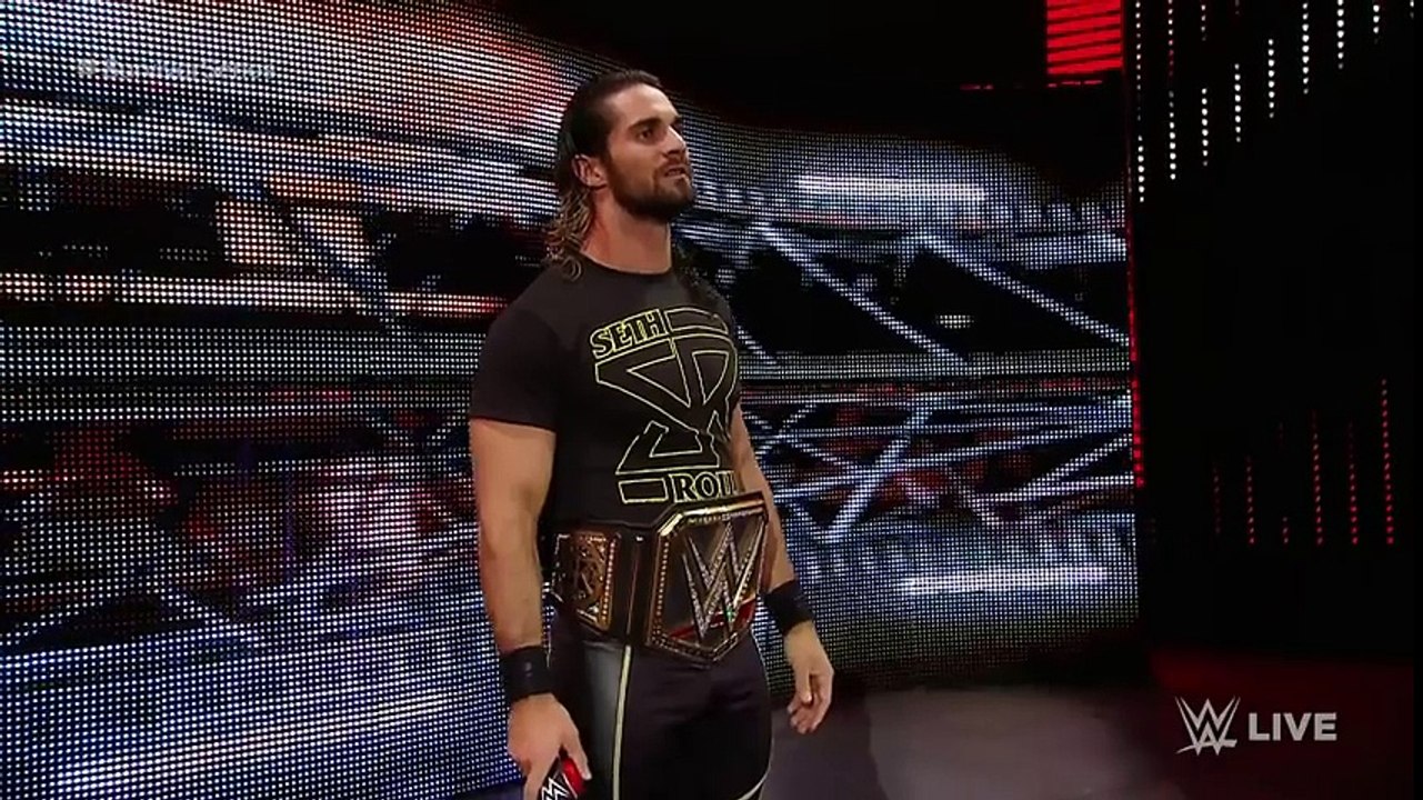 Roman Reigns is ready to fight׃ Raw, November 2, 2015