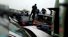 En Chine, un énorme carambolage implique 56 véhicules