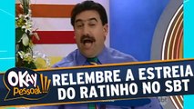 Otávio Mesquita morre de rir com a estreia do Programa do Ratinho