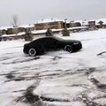 Audi Drifting Snow