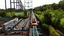 Kingda Ka Roller Coaster Launching SUPER FAST! Six Flags Great Adventure New Jersey