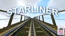 Proposed Starliner Roller Coaster Video for now Defunct Miracle Strip Amusement Park