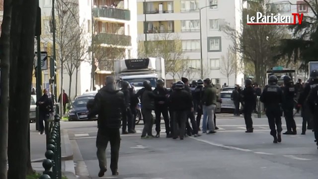 Affrontements devant le lycée Guy de Maupassant de Colombes