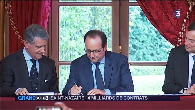 Contrat record pour les chantiers navals Saint-Nazaire