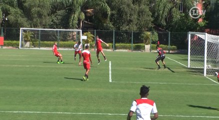 Sub-20 domina e vence reservas do São Paulo em jogo-treino