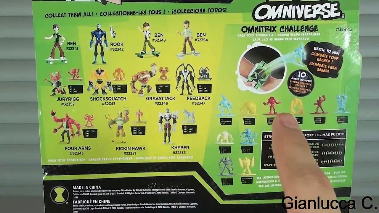 Ben 10 Omniverse Ben Unboxing