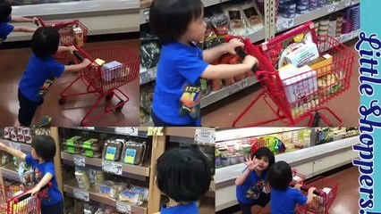 Shopping at Trader Joe's | Baby Carts | Fun Times |  Liam and Taylor's Corner