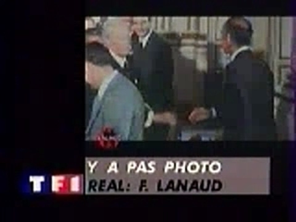 Chirac se prend un vent
