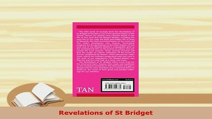 PDF  Revelations of St Bridget Free Books