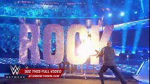 The Rock returned to W.W.Entertainment Wrestle Maniaa 32 on WWE Network