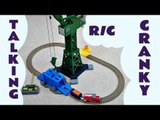 CRANKY & FLYNN SAVE THE DAY Trackmaster  Thomas The Tank Engine Remote Control Kids Toy Train Set