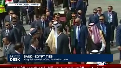 King Salman visits Cairo for the first time