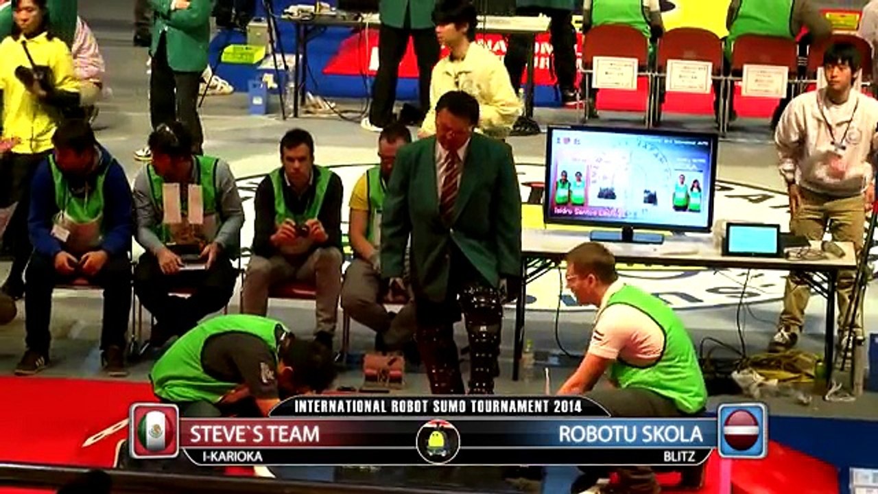 INTERNATIONAL ROBOT SUMO 2014 part03 new 7