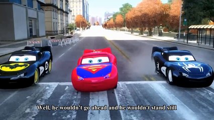 Spiderman Car For Kids - Turkey in the Straw - Spider-Man, Batman & Superman