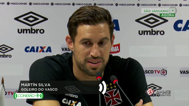 'Vasco é o time a ser batido', afirma Martín Silva, ao comentar invencibilidade Cruz-Maltina