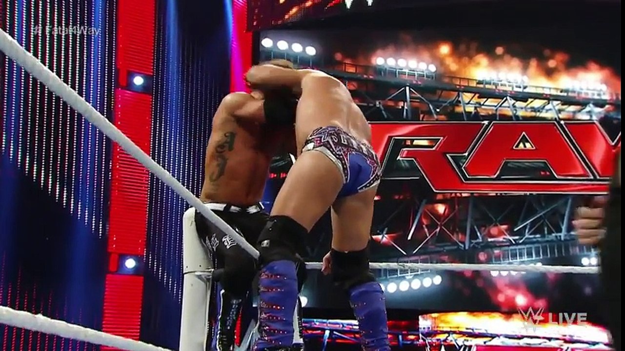 W.W.Entertainment  World Heavyweight Title No. 1 Contender's  Four Way Match_ , April 4, 2016