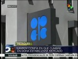 Lavrov espera que cumbre OPEP ayude a estabilizar precios del petróleo