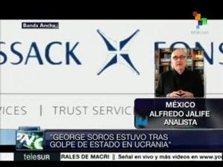 Afirma analista que disputa Soros-Putin provocó Panamá papers