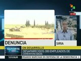 Siria: confirman la desaparición de 300 trabajadores de una cementera