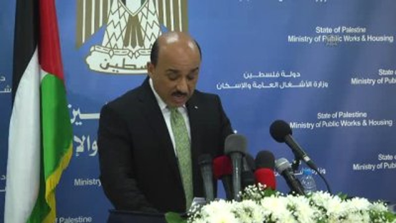 Filistin Çalışma ve İskan Bakanı Mufid Muhammed El-Hasayine
